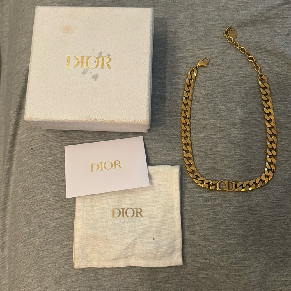 Dior choker necklace! Gently used